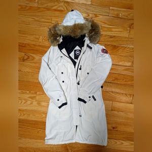 Canada Goose Kensington Parka, Women's Small, White